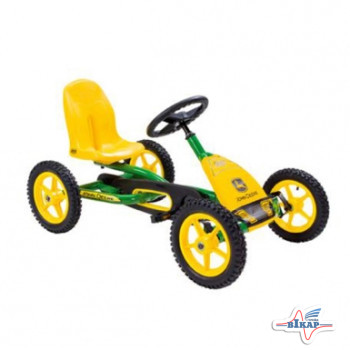 Велосипед John Deere 4-х колесный, металл., на педалях, JD