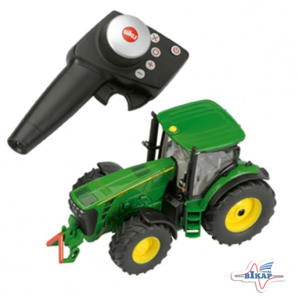 Модель трактора John Deere 8345R на пульте управления M1:32, JD