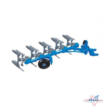 Модель 5-ти корп. оборотного плуга Lemken M1:32 (SIKU)