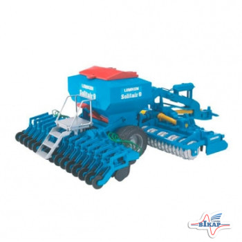 Модель посевного комплекса Lemken Solitair 9 M1:16 (BRUDER)