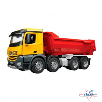 Модель автомобиля MB Arocs с полукруглым кузовом M1:16 (BRUDER)