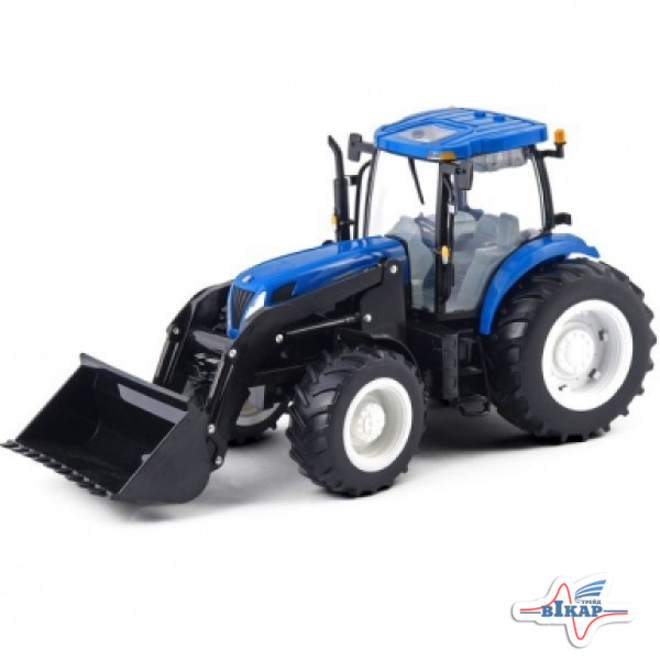 Модель трактора New Holland T7050 с погрузчиком, M1:16 (Britains)