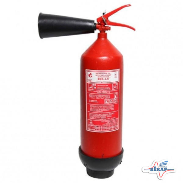 Огнетушитель углекислотный ВВК-3,5