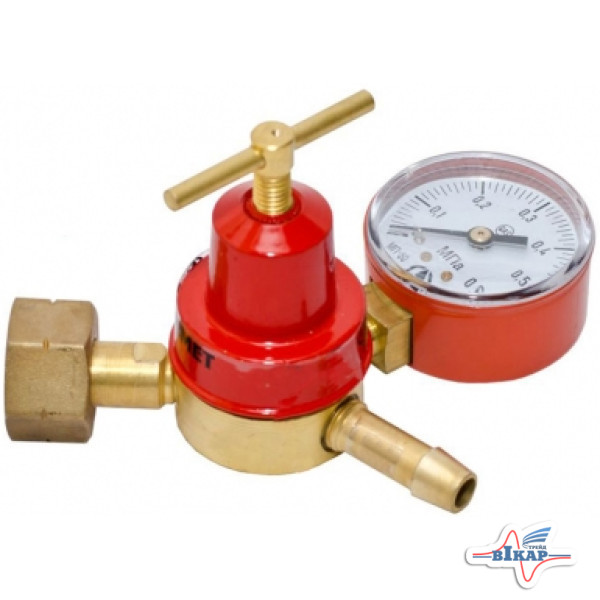 Редуктор пропановый (шланг 9мм.) (пр-во Донмет)