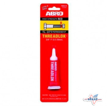 Фиксатор резьбовых соед.красный 6мл ABRO