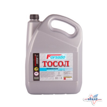 Жидкость охлаждающая (тосол) (кан. 4,3 кг.) (-40С, этиленгликоль+глицерин)