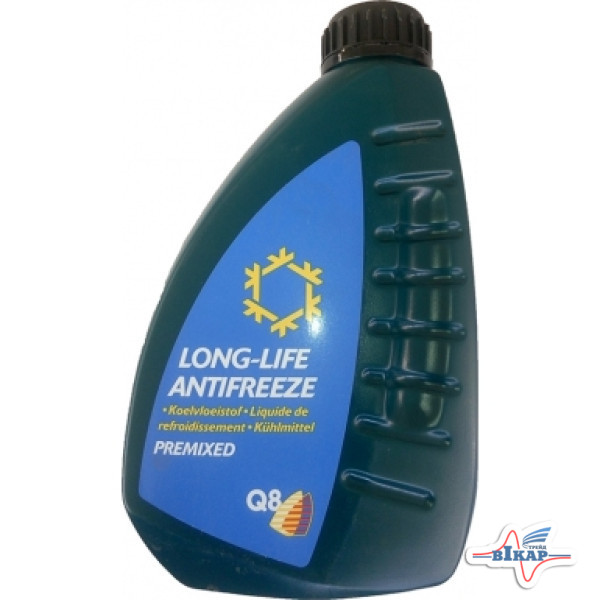 Жидкость охлаждающая (антифриз) (готов. к использ. Premixed) (1л.) (Q8) (оранжевый)