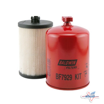 К-т фильтров топливных (гр./т.) (RE525523/33975/P551124/RE556406), JD8230/8430/8530 (Baldwin)