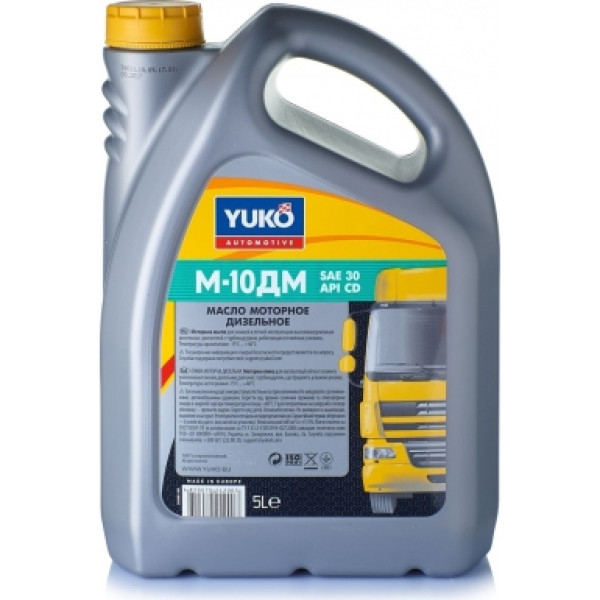 Масло мотор. (турбодизель)( 5л ) минерал. (YUKOIL)