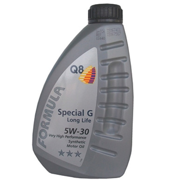 Масло моторное ( 1л ) синт. (Q8 Form. Special G Long Life) (API: SL/CF) (ACEA:A3/B3/B4)