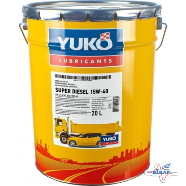 Масло мотор. (супердизель)( 20л ) минерал. (YUKOIL)