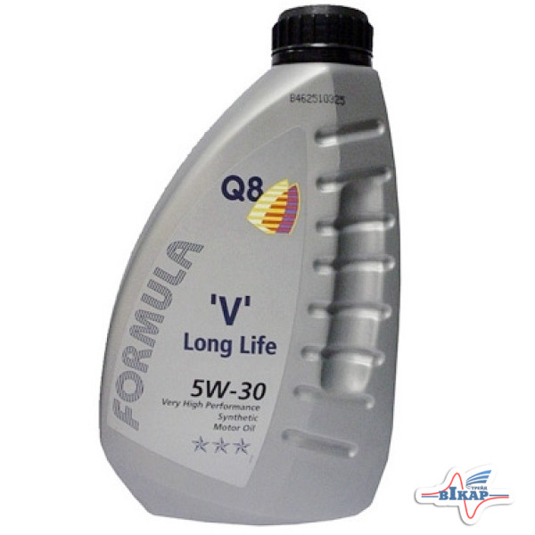 Масло моторное ( 1л ) синт. (Q8 Form. VX Long Life) (ACEA: A3/B4/C2/C3)