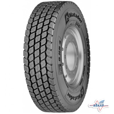 Шина 315/80R22.5 D HR4 20 сл 156/150L M+S (Matador) ведущие