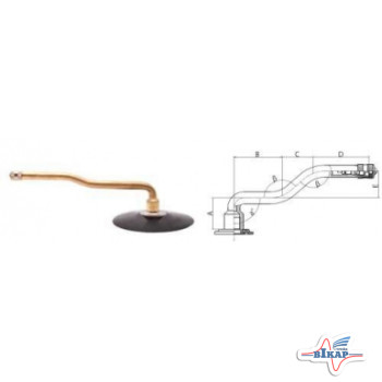 Камера 10.00-20 (10.0/80-20, 280-508) вентиль V3-06-8 (ГК)