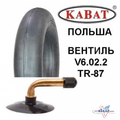 Камера 4.00-8 (3.50-8) V6.02.2 TR87 (Kabat)