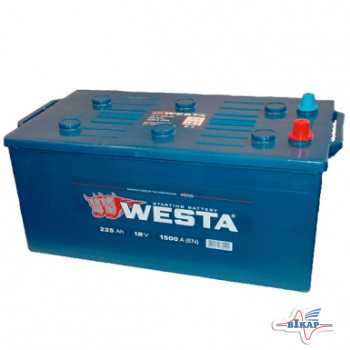 Аккумулятор 6ст-225 (пр-во ВЕСТА)