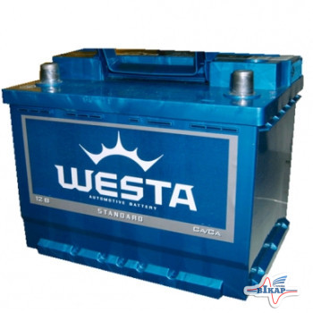 Аккумулятор 6СТ-45 (пр-во ВЕСТА)