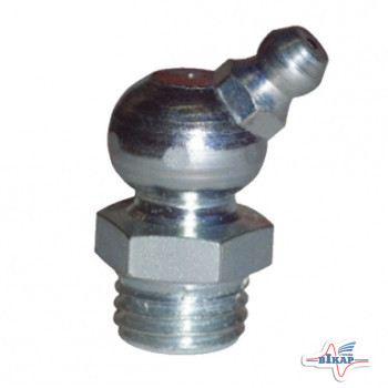 Пресс-масленка 1/4-28 (6,35 мм) угол 45 (G10643/JD7788/JD7846/S.841), Kinze, JD