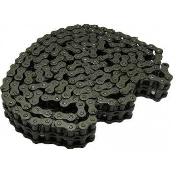 Цепь роликовая двухрядная (16B-2X5M+1C/L)(25,4x15,88x17,02)(5 м), Donghua/DON