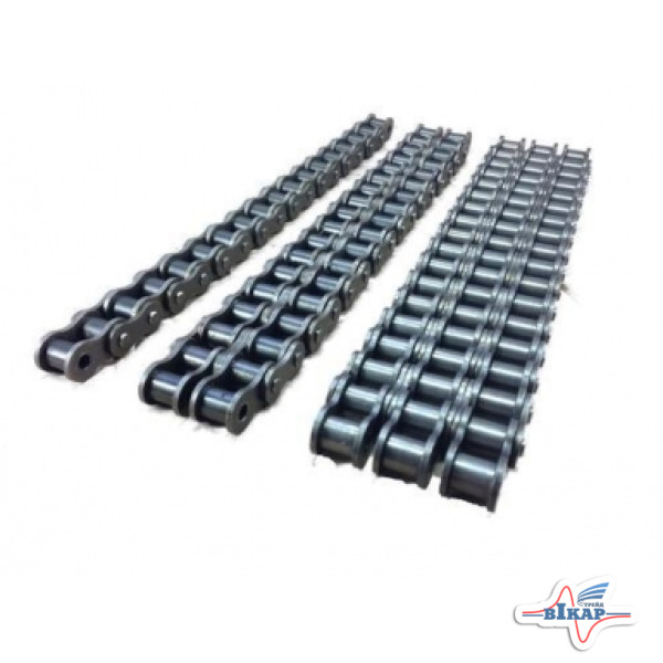 Цепь роликовая двухрядная (80-2X5M+1C/L)(25,4x15,88x15,75)(5 м), Donghua/DON
