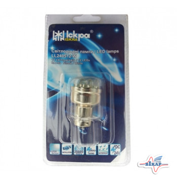 Лампа светодиодная (габариты) ВА15s (пр-во Искра)