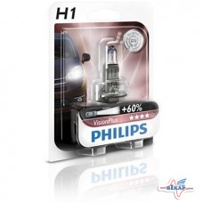 Лампа галогенная (противотуманка) без провода (P14.5s) (Vision Plus) (пр-во Philips)