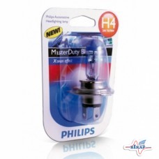 Лампа галогенная (фарная) (P43t) (Master Duty Blue Vision) (пр-во Philips)