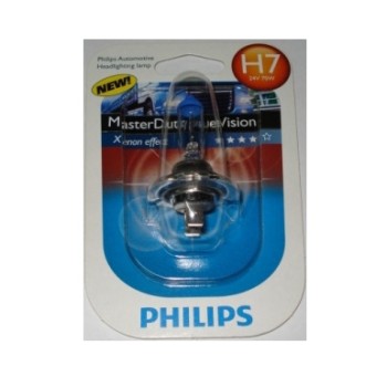 Лампа галогенная (фарная) (PX26d) (Master Duty Blue Vision) (пр-во Philips)