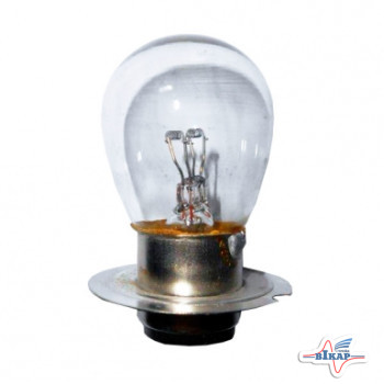 Лампа (фарная) (2-х контакт.) тракторная оптика (пр-во Искра)