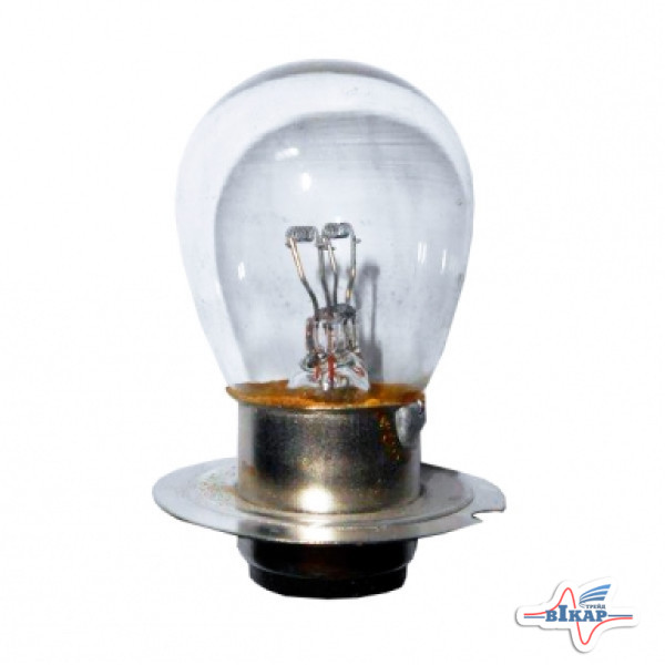 Лампа (фарная) (2-х контакт.) тракторная оптика (пр-во Искра)