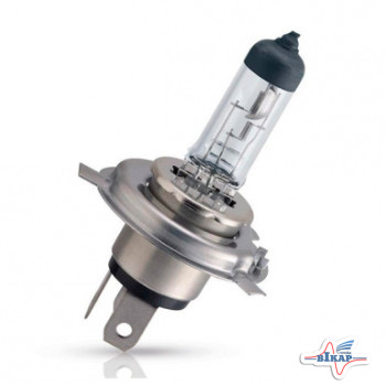Лампа галогенная (фарная) (Р43t) (пр-во Искра)