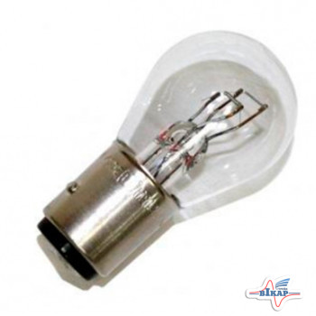 Лампа (стопы, повороты) 2-х контактная BAY15d (пр-во Искра)
