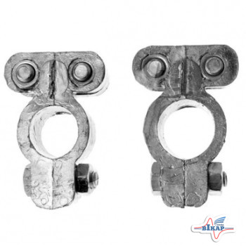 Клемма акк. 2 шт. (латунь) (пр-во Украина)