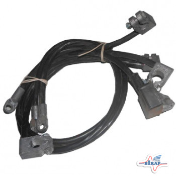 Комплект проводов АКБ(стартер+масса+перемычка); Бычок
