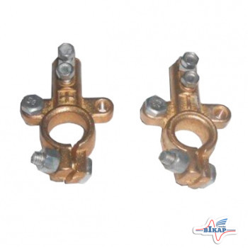Клемма акк. 2 шт. (латунь) усиленная