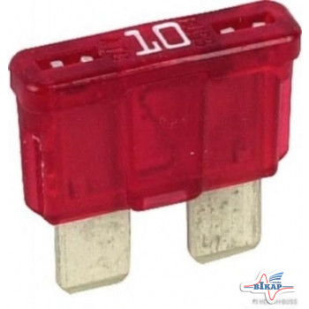Предохранитель плоский 10А (пр-во BOSCH)