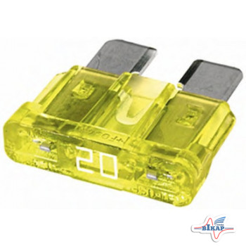 Предохранитель плоский 20А (пр-во BOSCH)