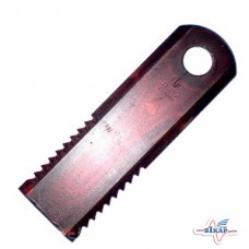 Нож измельчителя подвижный зубчатый (51009/Z100765/Z75875/84068444), JD
