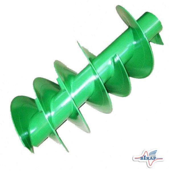 Шнек разгрузочный вертикальный усиленный, D=330 мм, t=4 мм (AH146840), JD9670STS/9880STS