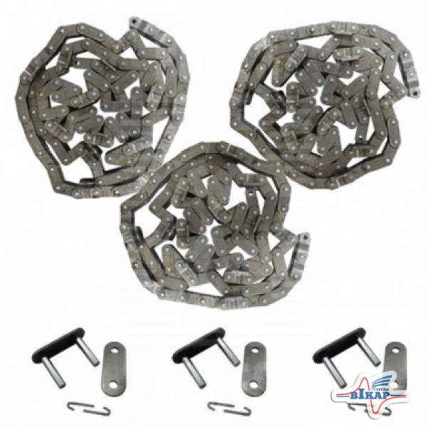 Комплект цепей ТНК (3 цепи) (AXE17466/AXE17889/AH228592/AH229894), JD