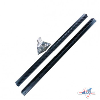 Бич молот. барабана (5пр+5лев+креп./2 ряда отв.) (AH139432+AH139433), JD9500/CTS