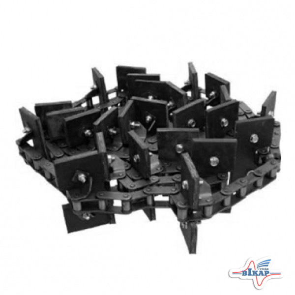 Транспортер элеватора колосового (153 звена, 25 скребков, t=41,4) (AZ63331/AH131074), JD9500/9600