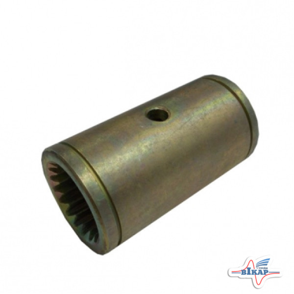 Муфта шлицевая соединительная (привод бортового редуктора) (H133230/HXE30611), 18 шлицов, JD (США)