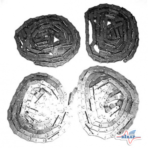 Комплект цепей (4 шт.) тр-ра накл. камеры (84455509/84064286)(Donghua), CX8080/840-880