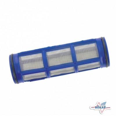 Сетка фильтра линейного 150-160 л/мин (38х125мм, синяя 50 mesh) (Arag, Италия)