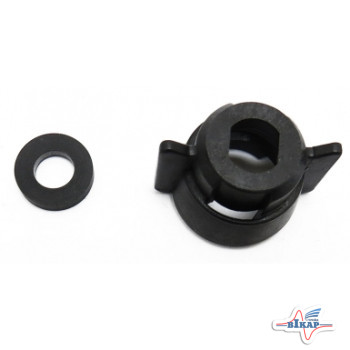 Гайка форсунки черная 10мм (Arag, Италия)