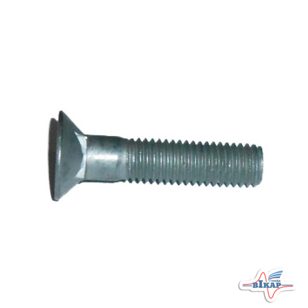 Болт с гайкой потай.лапы стрельчатой G25 5x25 M10x45-12.9-MU-10 Zn Lemken