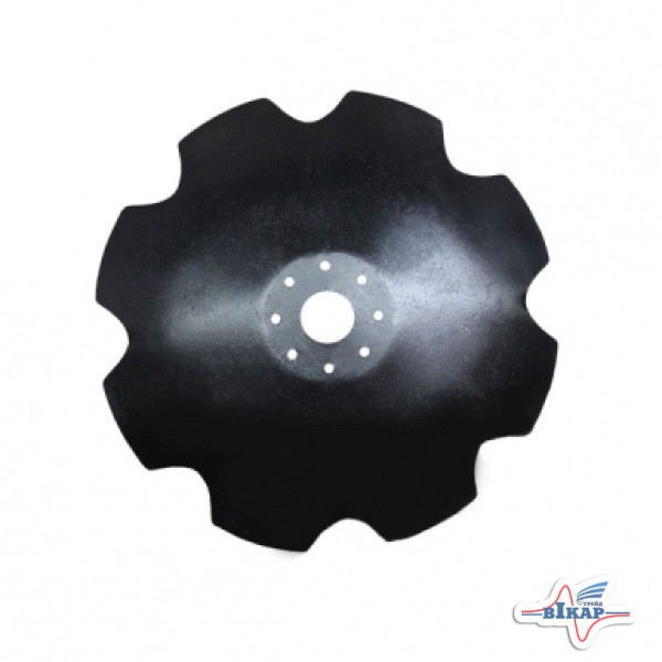 Диск бороны (ромашка) АГД (650 мм) (8 отв.)