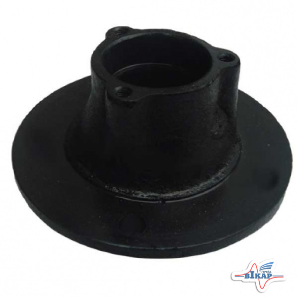 Ступица колеса опорного (5отв.) голая (п/к 7207,7208, м-та 55х80) КПС, КРНВ, СТС, МДКШ