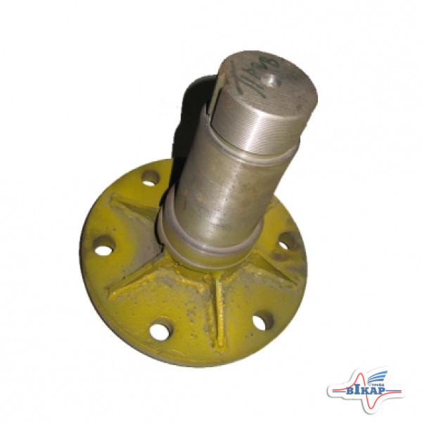 Ось колеса опорного правая (резьба левая, п/к 7515, 7516, м-та 95х120) БПД "Фрегат"